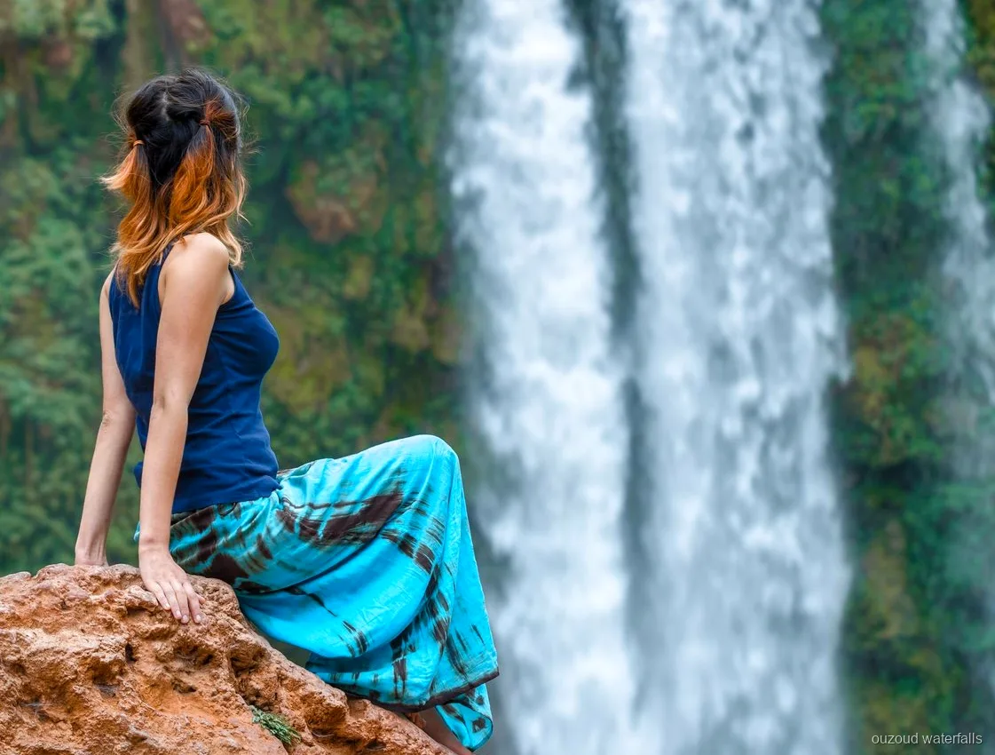 Viaggio panoramico sull'Atlante durante l'escursione privata alle Cascate di Ouzoud