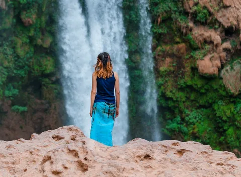 Vehículo privado para la excursión a las Cascadas de Ouzoud desde Marrakech